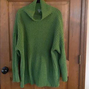 Aerie size M turtleneck chenille sweater